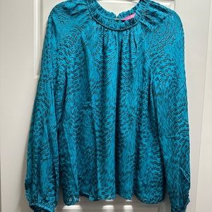 Lilly Pulitzer Caline Silk Top